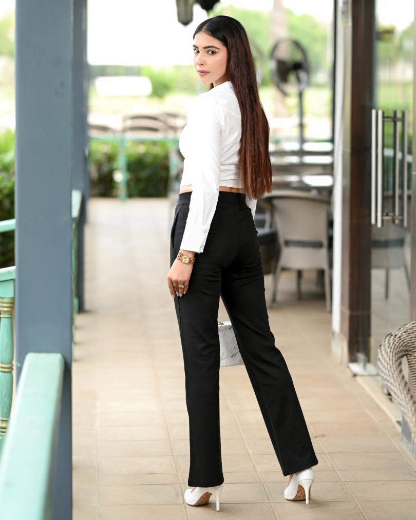 Valentina High Rise Flare Jeans - Black | Fashion Nova, Jeans | Fashion Nova